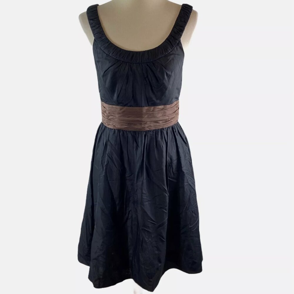 Fit & Flare Silk Dress